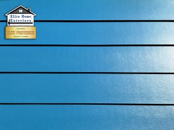 James Hardie Lap Siding Smooth Texture blue