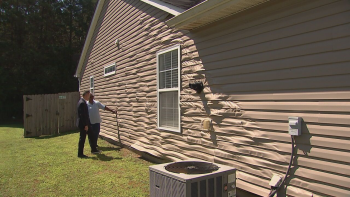Melting vinyl siding in Vancouver wa
