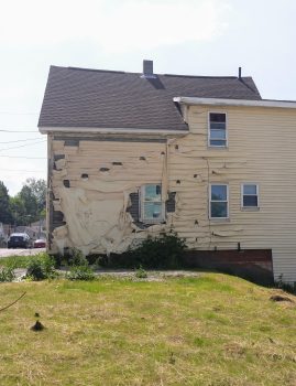 Metled Vinyl Siding problems