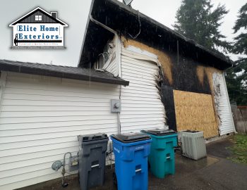 Melting Vinly Siding Fire Contractor Vancouver Wa Melting Vinly Siding Fire