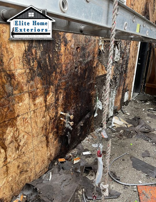 Rot behind eifs